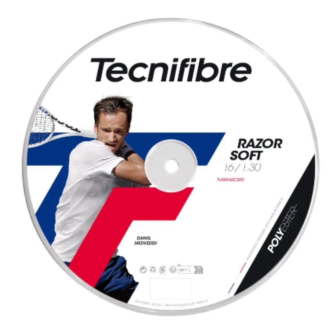 Tecnifibre Reel 200M Razor Soft 1,30 Tenis Rulo Kordaj