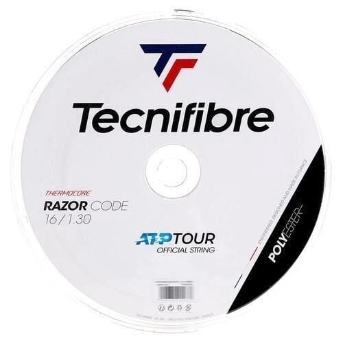 Tecnifibre Reel 200M Razor Code Beyaz 1,30 Tenis Rulo Kordaj