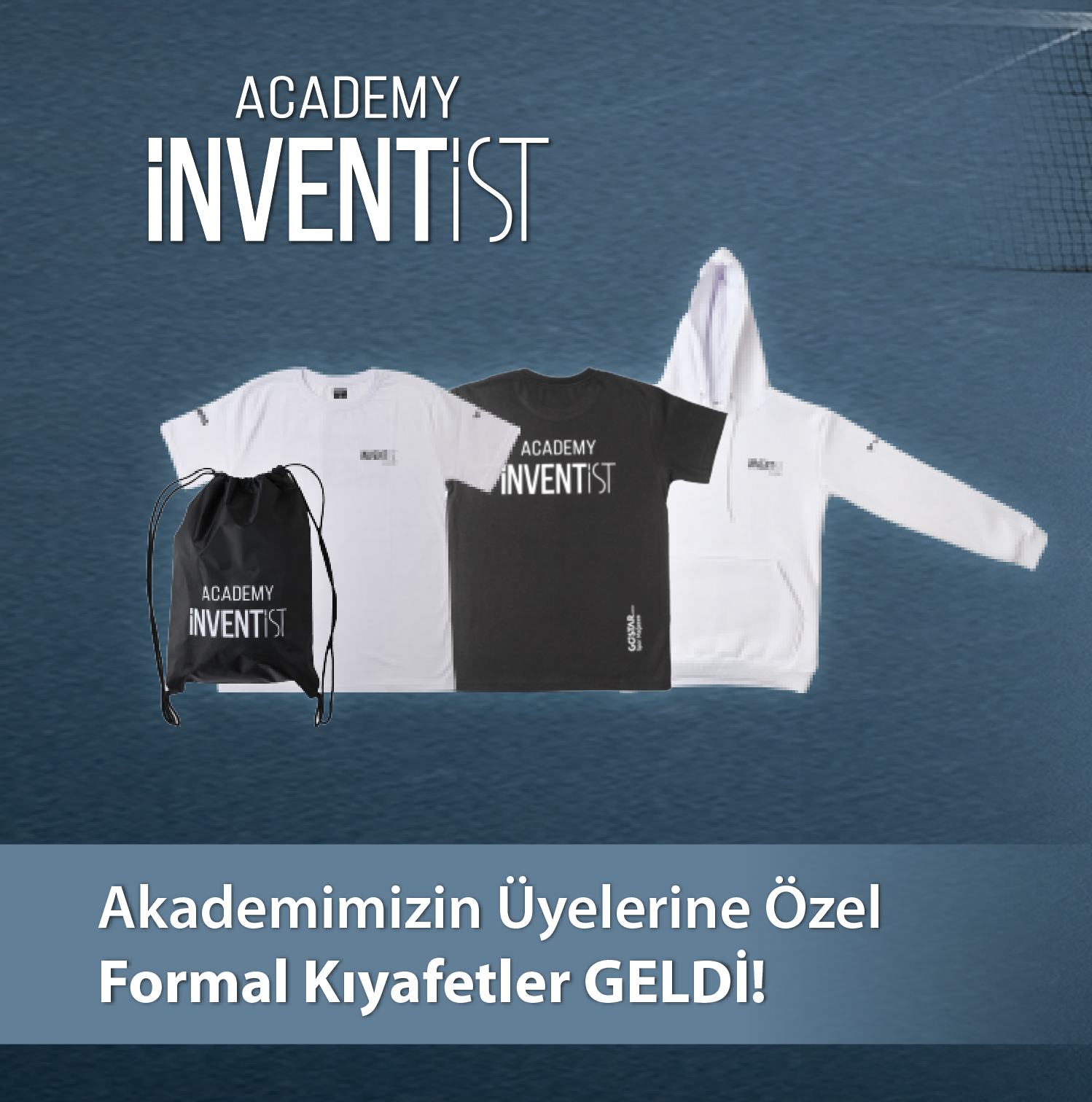 Akademi Kıyafet Set ( 2 T-shirt + 1 Hoodie )