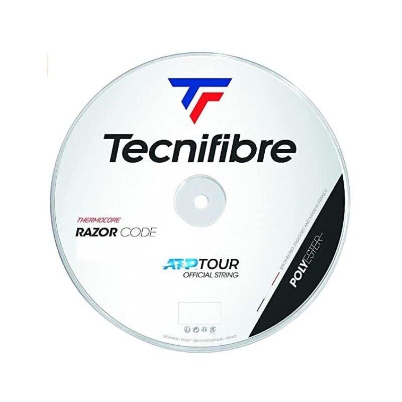 Tecnifibre Reel 200M Razor Code Beyaz 1,20 Tenis Rulo Kordaj