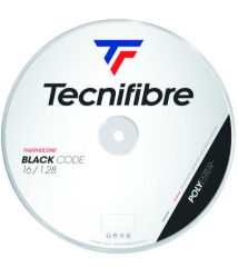 Tecnifibre Reel 200M Black Code 1,24 Tenis Rulo Kordaj