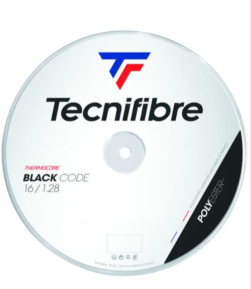 Tecnifibre Reel 200M Black Code 1,28 Tenis Rulo Kordaj