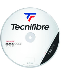 Tecnifibre Reel 200M Black Code 1,28 Tenis Rulo Kordaj