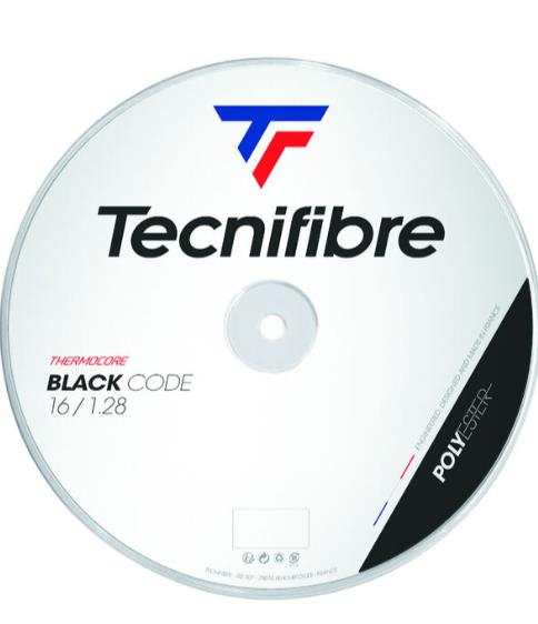 Tecnifibre Reel 200M Black Code Lime 1,28 Tenis Rulo Kordaj