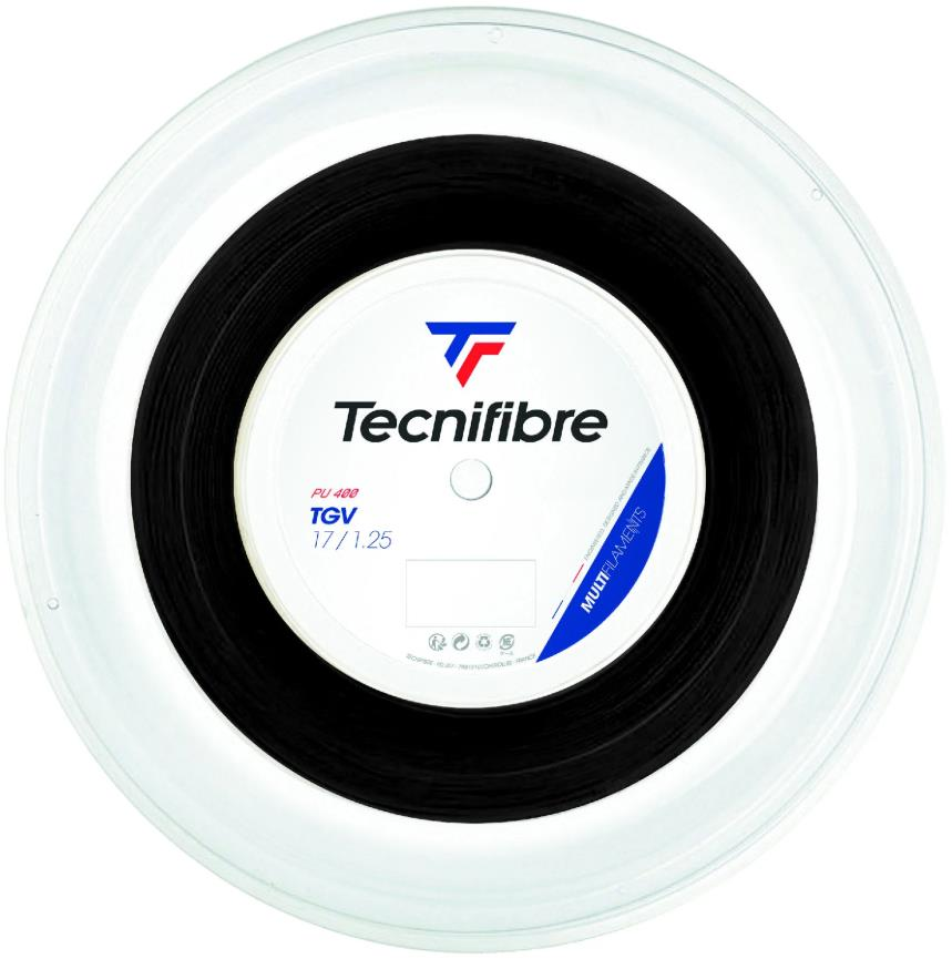Tecnifibre Bob 200M TGV 1,25 Siyah Tenis Rulo Kordaj