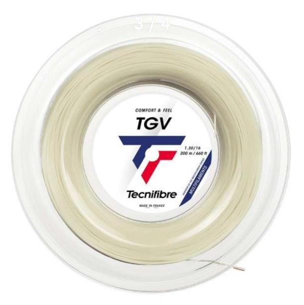 Tecnifibre Reel 200M TGV 1,30 Naturel Tenis Rulo Kordaj