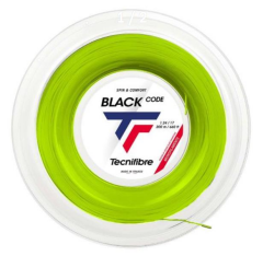 Tecnifibre Reel 200M Black Code Lime 1,24 Tenis Rulo Kordaj