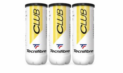 Tecnifibre Club Tenis Topu (3 Toplu Kutu) 3'lü Kutu