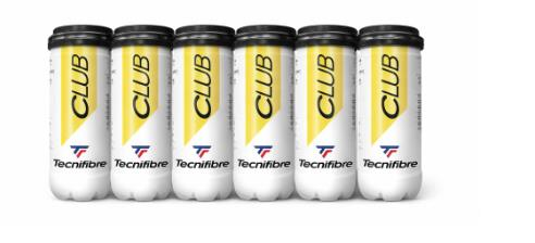 Tecnifibre Club Tenis Topu (3 Toplu Kutu) 6'lı Kutu