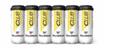 Tecnifibre Club Tenis Topu (3 Toplu Kutu) 6 Paket