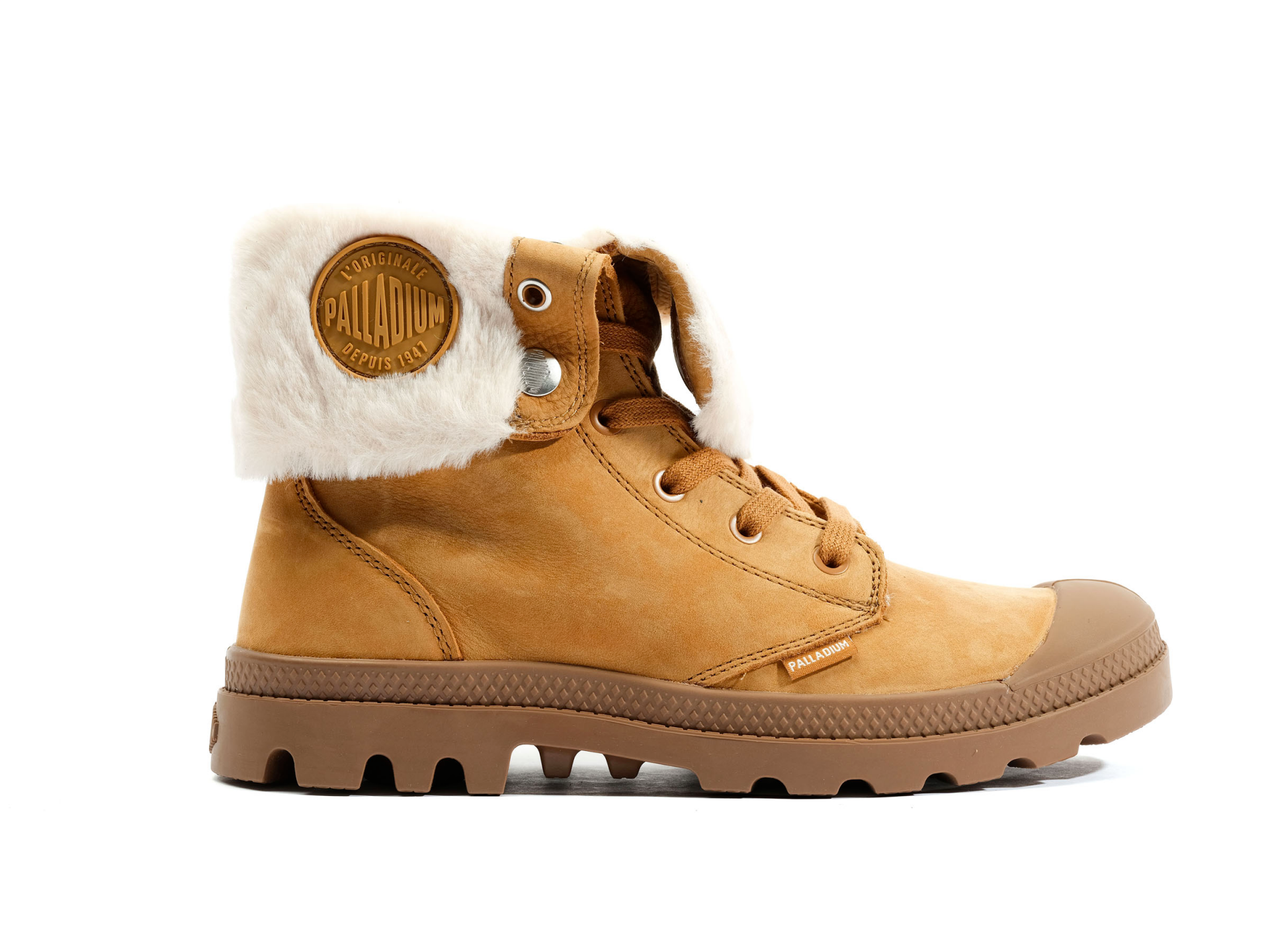 Palladium Baggy Nubuk Sıcak Tarçın Rengi Kadın Botu