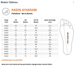 Palladium Baggy Nubuk Sıcak Tarçın Rengi Kadın Botu