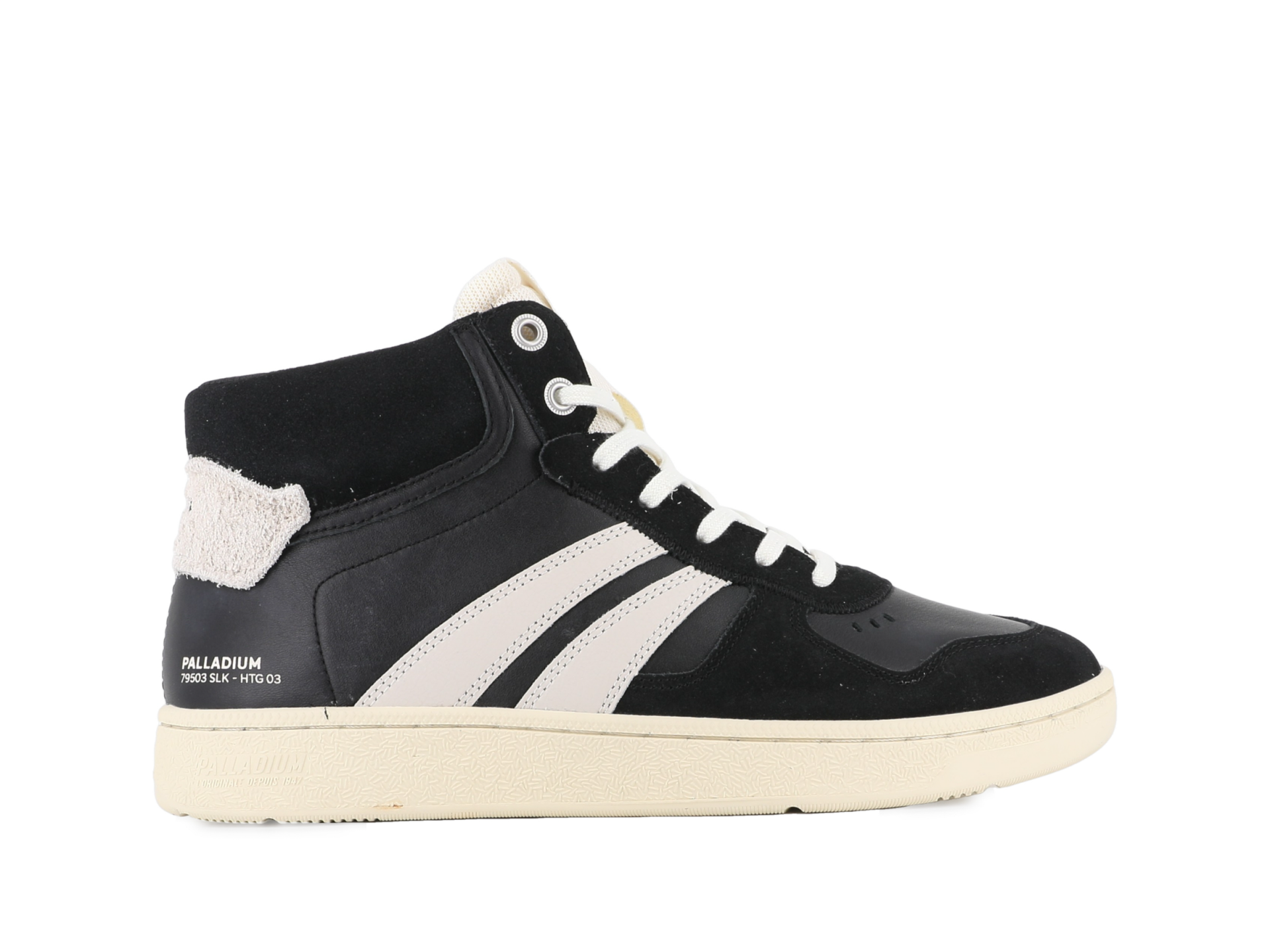Palladium Pallacup Chukka Deri-Süet Siyah Unisex Ayakkabı