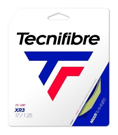 Tecnifibre Xr3 Pu 1,25 (12m) Natural Tenis Paket Kordaj