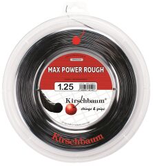 Kirschbaum  200M  Reel Max Power Rough 1,25  Antrasit Tenis Rulo Kordaj