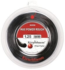 Kirschbaum  200M  Reel Max Power Rough 1,25  Antrasit Tenis Rulo Kordaj