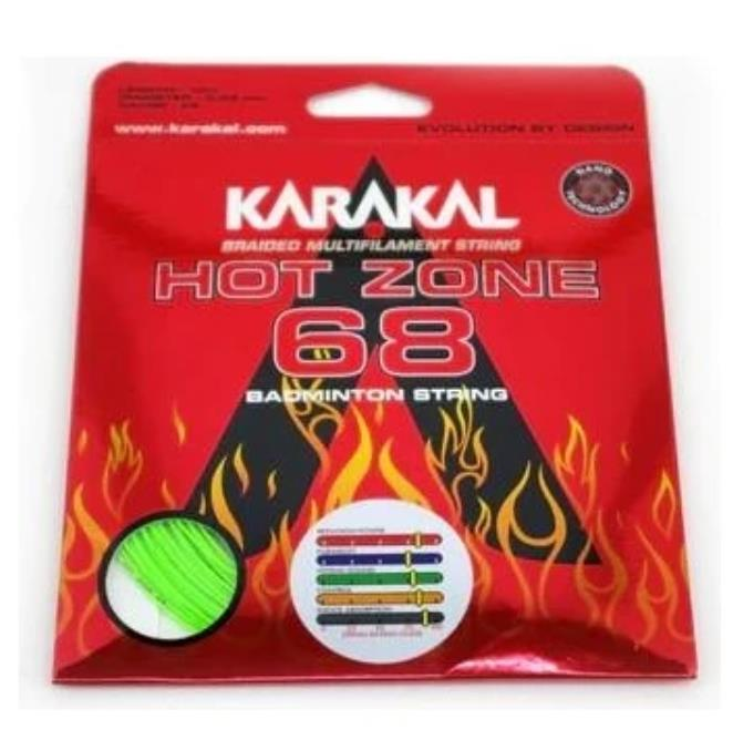 Karakal HOT ZONE 68 STRING GREEN (10m)