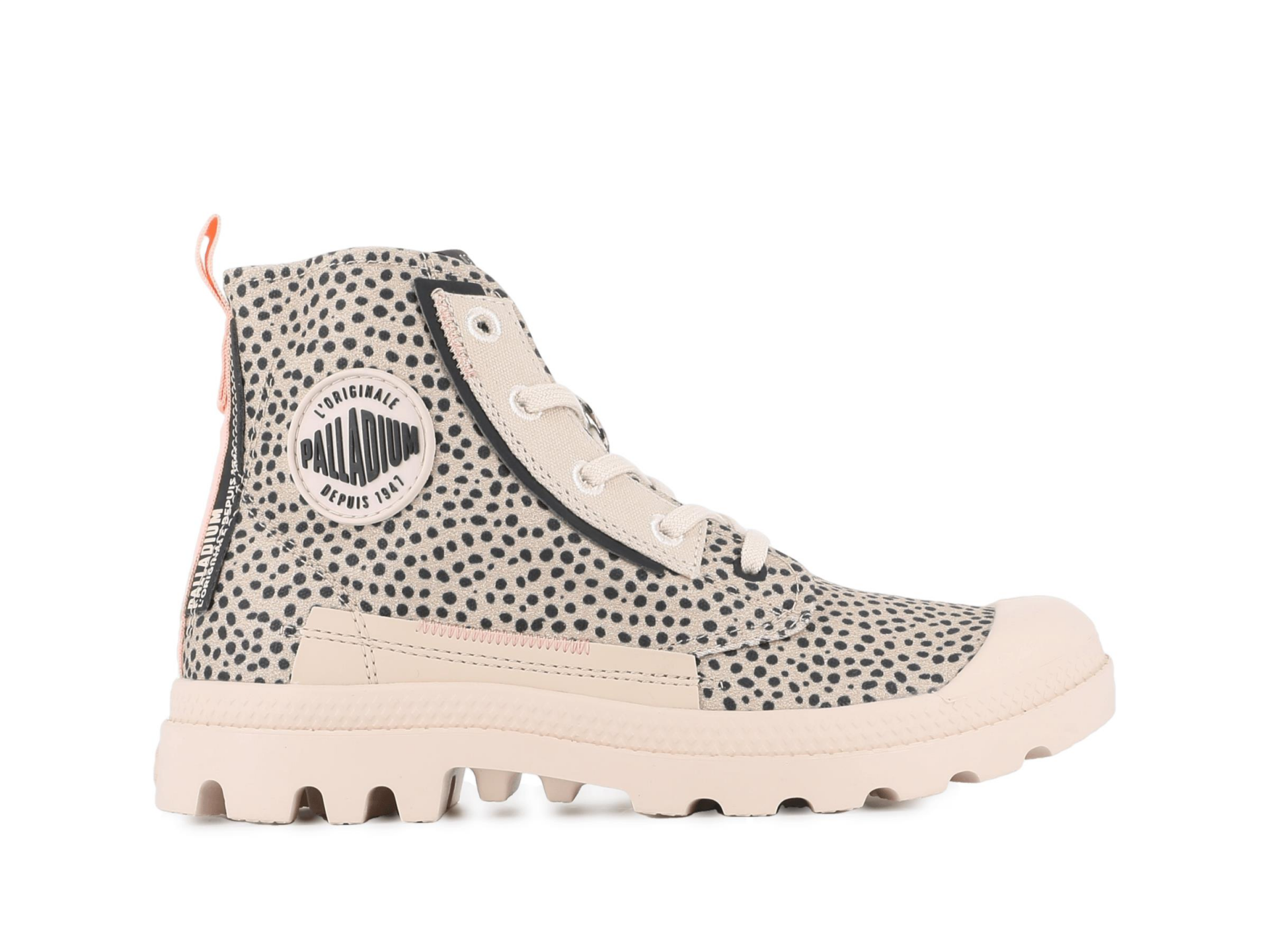 Palladium Pampa Underlayer Sand Leopard Kadın Ayakkabı