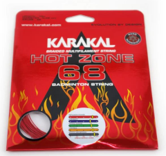 Karakal HOT ZONE 68 STRING RED (10m)