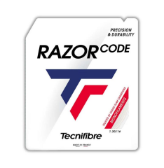 Tecnifibre Razor Code 1,30 (12 M) Beyaz Tenis Paket Kordaj