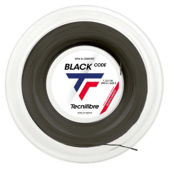 Tecnifibre Bob Black Code 1.32 (200m) Siyah Tenis Rulo Kordaj