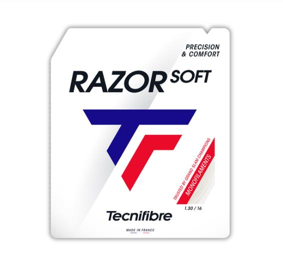 Tecnifibre Razor Soft 1,20 (12m) White Tenis Paket Kordaj